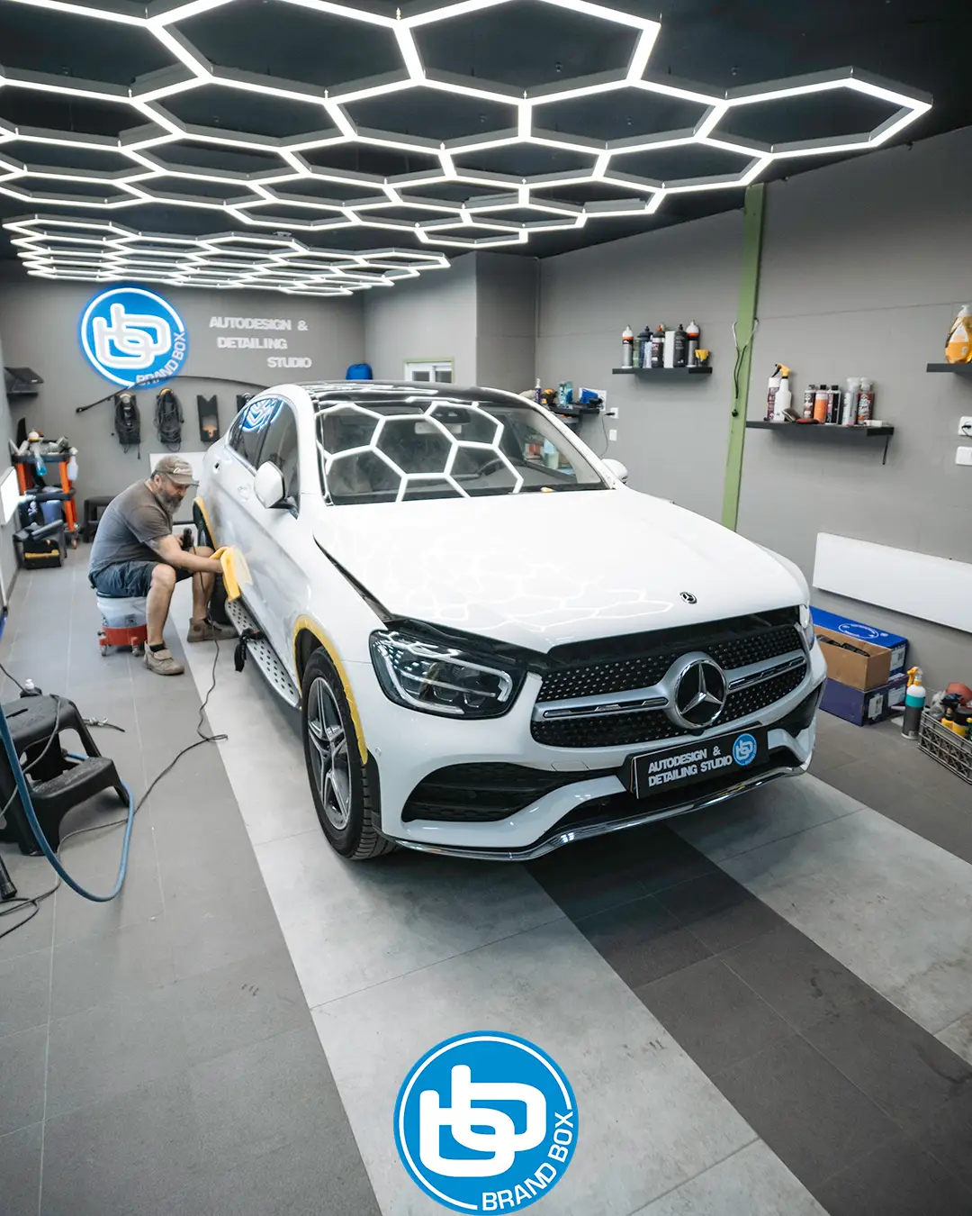 Mercedes GLC после полировки